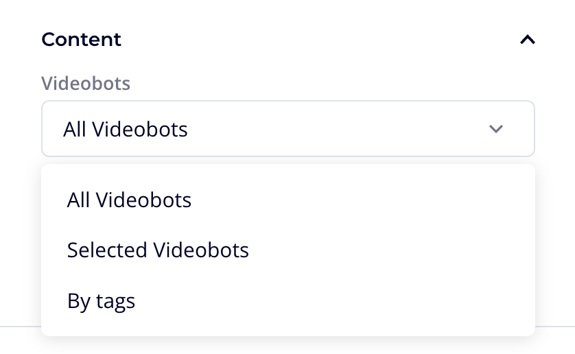 All Videobots