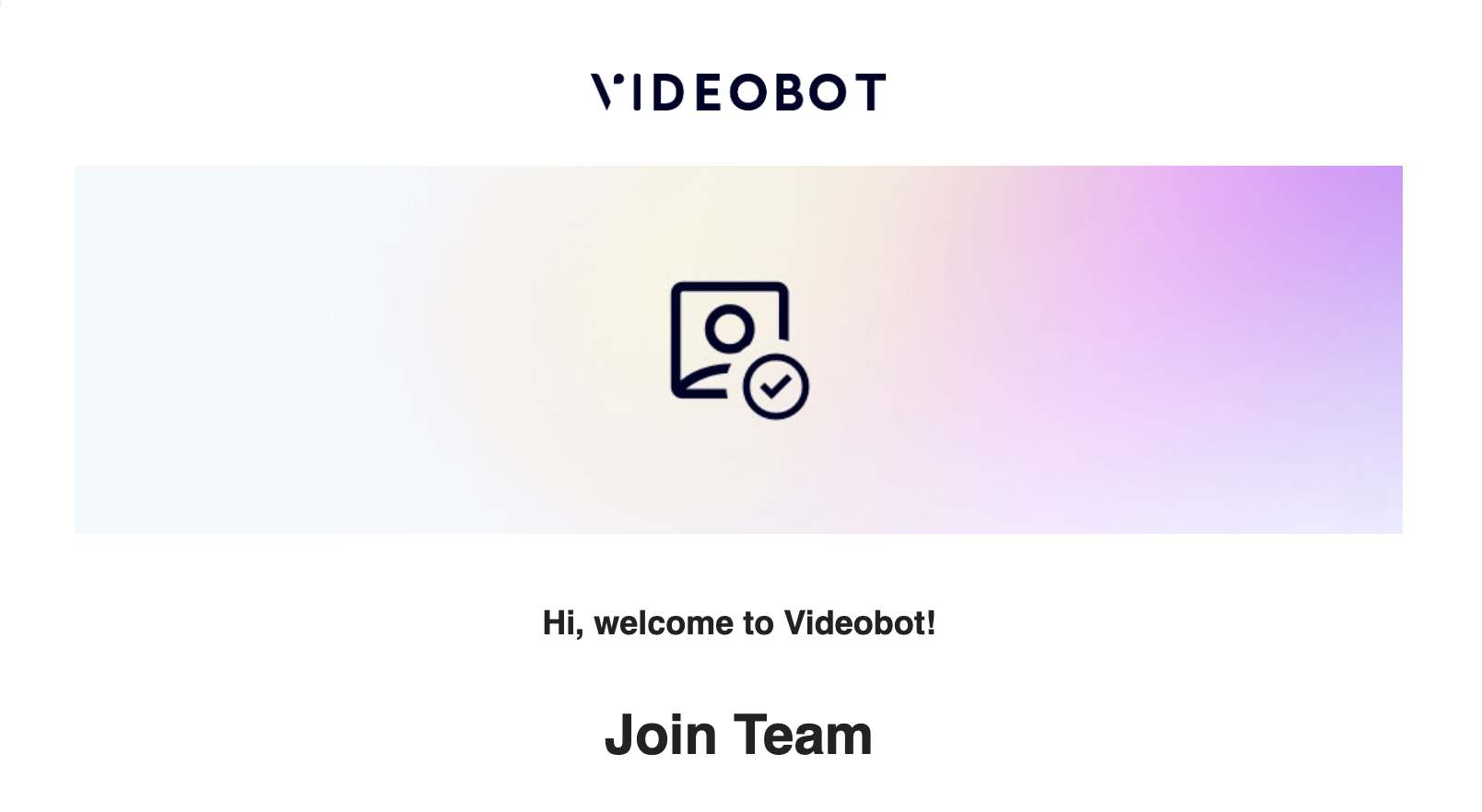 You have been invited